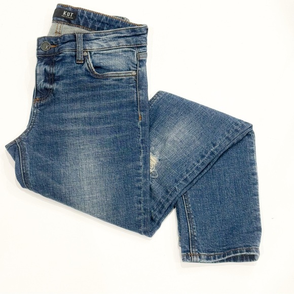 Kut from the kloth Catherine boyfriend distressed boyfriend fit jean ❤️ - Picture 2 of 7